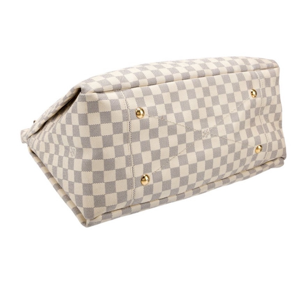 Authentic Louis Vuitton Damier Azur Artsy MM - Picture 4 of 10